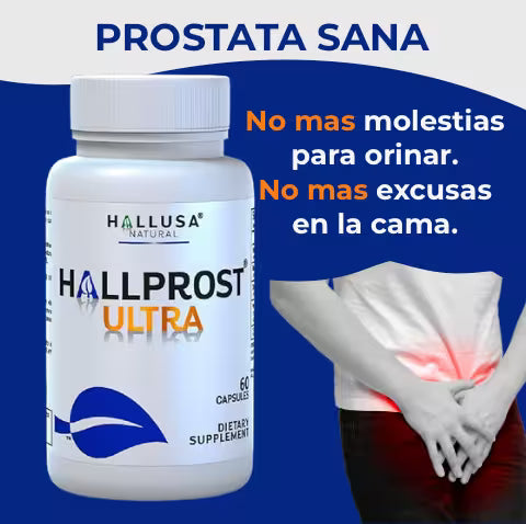 HALLPROST ULTRA,PARA UNA PROSTATA SANA